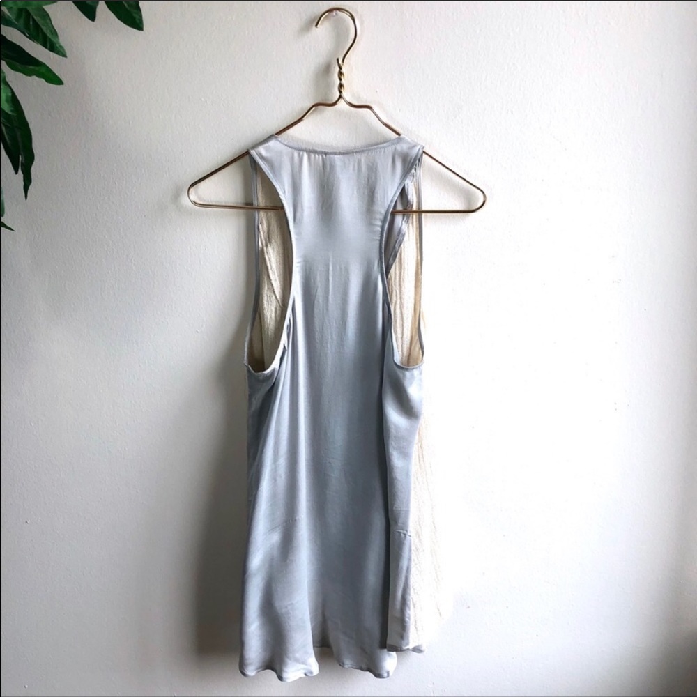 SOLD! Anthropologie • The Odell’s Silk/Linen Tank. - Picture 3 of 6